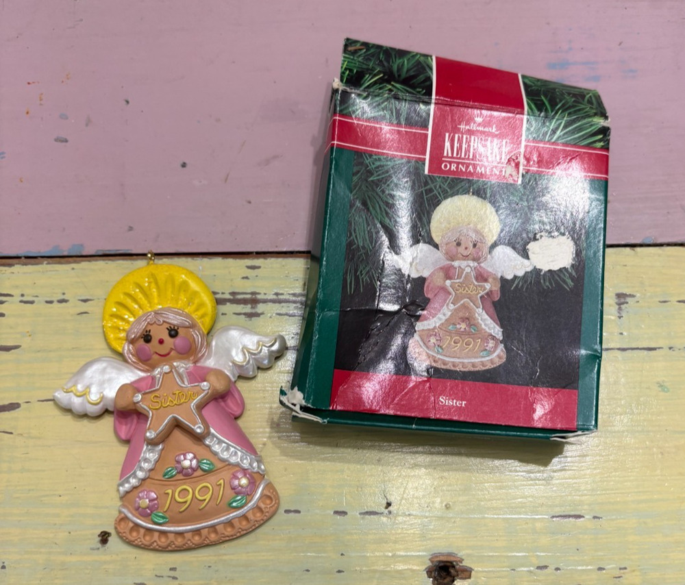 1991 Hallmark Keepsake "Sister" ornament
